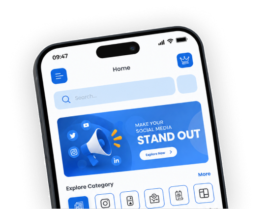 Sociallize app on a phone